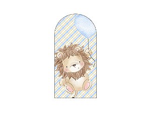Painel Romano Veste Fácil 1,00x2,00 - Safari Leãozinho Cute 002