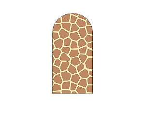 Painel Romano Veste Fácil 1,00x2,00 - Safari Estampa Girafa 021