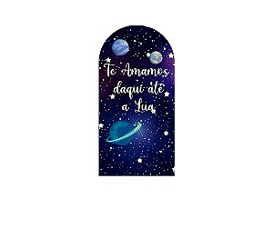 Painel Romano Veste Fácil 1,00x2,00 - Astronauta Galáxia e Estrelas 002