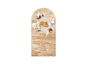 Painel Romano Veste Fácil 1,00x2,00 - Noivado Rústico Boho 018