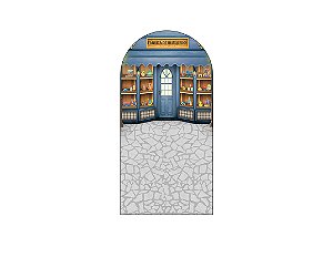 Painel Romano Veste Fácil 1,00x2,00 - Loja de Brinquedos 012
