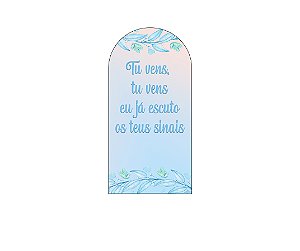 Painel Romano Veste Fácil 1,00x2,00 - Chá de Fraldas Azul 054