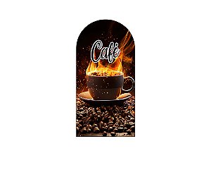 Painel Romano Veste Fácil 1,00x2,00 - Café em Chamas 009