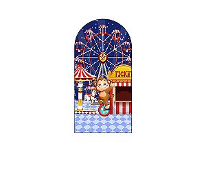 Painel Romano Veste Fácil 1,00x2,00 - Circo Noite Estrelada 001