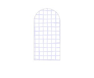 Painel De Festa Romano 1,00x2,00- Estampa Grid Quadriculado Lilás 070