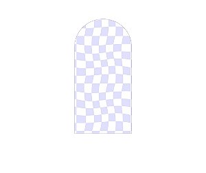 Painel De Festa Romano 1,00x2,00- Estampa  Quadriculado Retrô Lilás 071