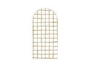 Painel De Festa Romano 1,00x2,00- Estampa Grid Quadriculado Marrom 072