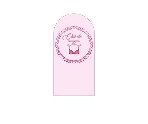 Painel Romano Veste Fácil 1,00x2,00 - Chá de Lingerie Corações Rosas 013