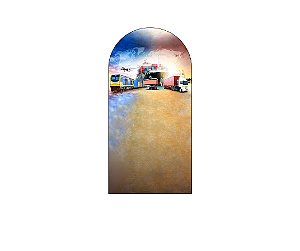 Painel Romano Veste Fácil 1,00x2,00 - Meios de Transporte 005