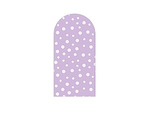 Painel Romano Veste Fácil 1,00x2,00 - Lilás com Poás 007