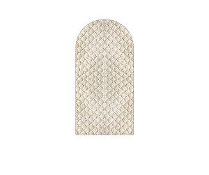 Painel Romano Veste Fácil 1,00x2,00 - Efeito Textura Tricô Bege Claro 022