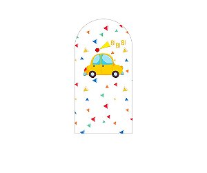 Painel Romano Veste Fácil 1,00x2,00 - Carrinho Amarelo Clean 002