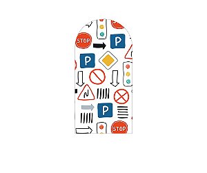 Painel Romano Veste Fácil 1,00x2,00 - Placas de Sinalização 007