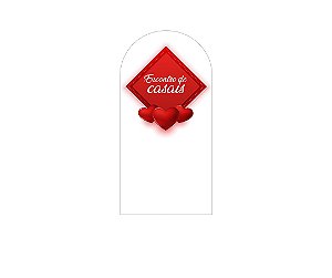 Painel De Festa Romano 1,00x2,00- Encontro de Casais Vermelho 083