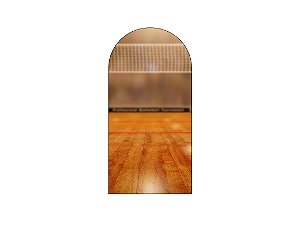 Painel De Festa Romano 1,00x2,00- Quadra de Vôlei 003