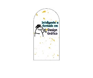 Painel De Festa Romano 1,00x2,00- Flork Formatura Design Gráfico 020