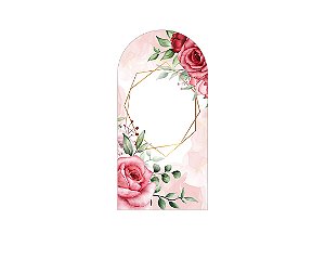 Painel Romano Veste Fácil 1,00x2,00 - Geométrico Floral Encontro de Casais 029