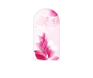 Painel Romano Veste Fácil 1,00x2,00 - Dia das Mulheres Floral Rosa Elegante 041