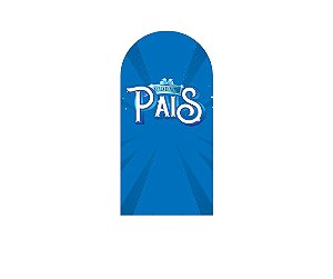 Painel Romano Veste Fácil 1,00x2,00 - Dia dos Pais Azul Retrô 051