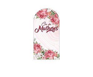 Painel Romano Veste Fácil 1,00x2,00 - Chá das Mulhes Efeito Mármore Rosa 063