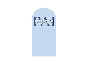 Painel Romano Veste Fácil 1,00x2,00 - Dia dos Pais Frame Azul 106