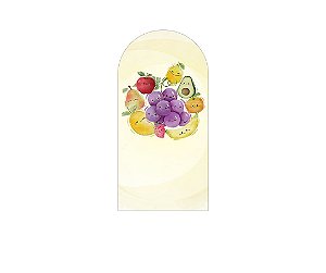 Painel Romano Veste Fácil 1,00x2,00 - Frutinha Cute Aquarela 009