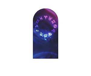 Painel Romano Veste Fácil 1,00x2,00 - Signos do Zodíaco Galáxia 016
