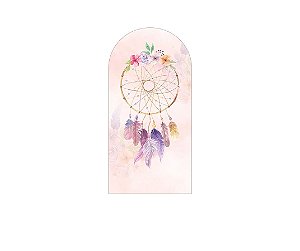 Painel Romano Veste Fácil 1,00x2,00 - Filtro dos Sonhos Rosado Aquarela 046