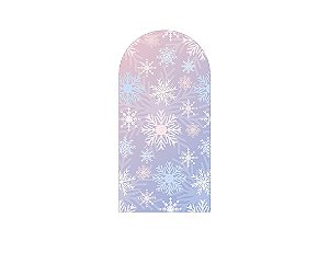 Painel Romano Veste Fácil 1,00x2,00 - Flocos de Neve 080