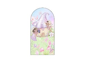 Painel Romano Veste Fácil 1,00x2,00 - Casinha das Fadas Cute 015