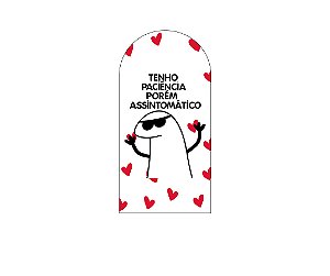 Painel Romano Veste Fácil 1,00x2,00 - Flork Assintomático Corações 001