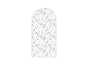 Painel Romano Veste Fácil 1,00x2,00 - Flores de Lavanda 018