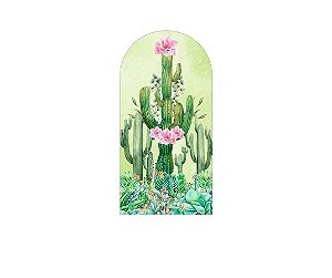 Painel Romano Veste Fácil 1,00x2,00 - Flores e Cactos 021