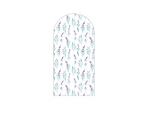 Painel Romano Veste Fácil 1,00x2,00 - Flor de Lavanda Aquarela 047
