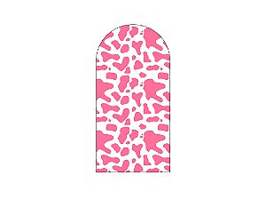 Painel Romano Veste Fácil 1,00x2,00 - Estampa Vaquinha Rosa 029