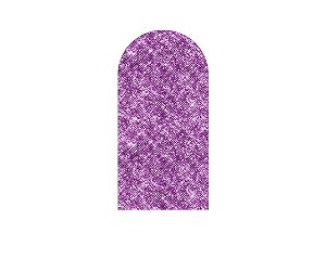 Painel Romano Veste Fácil 1,00x2,00 - Efeito Lantejoulas Roxo 032