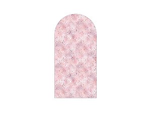 Painel Romano Veste Fácil 1,00x2,00 - Efeito Lantejoulas Rosa Claro 036