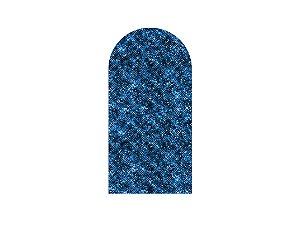 Painel Romano Veste Fácil 1,00x2,00 - Efeito Lantejoulas Azul 038