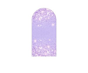 Painel Romano Veste Fácil 1,00x2,00 - Efeito Glitter Lilás 044