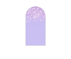 Painel Romano Veste Fácil 1,00x2,00 - Efeito Glitter Lilás 047