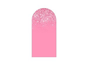 Painel Romano Veste Fácil 1,00x2,00 - Efeito Glitter Rosa 048