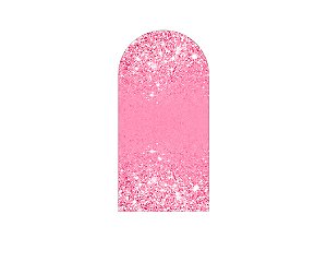 Painel Romano Veste Fácil 1,00x2,00 - Efeito Glitter Rosa Brilhante 049