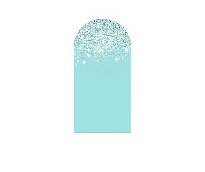 Painel Romano Veste Fácil 1,00x2,00 - Efeito Glitter Azul Esverdeado 052