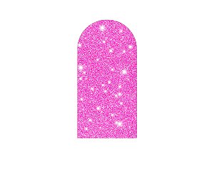 Painel Romano Veste Fácil 1,00x2,00 - Efeito Glitter Rosa 065