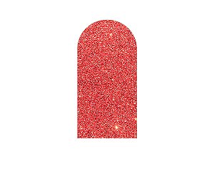Painel Romano Veste Fácil 1,00x2,00 - Efeito Glitter Vermelho 094