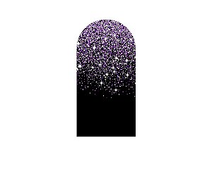 Painel Romano Veste Fácil 1,00x2,00 - Efeito Glitter Lilás Caindo 106