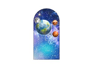 Painel Romano Veste Fácil 1,00x2,00 - Galáxia Estrela e Planetas 010