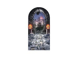 Painel Romano Veste Fácil 1,00x2,00 - Halloween Noite Assombrada 004