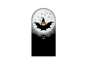 Painel Romano Veste Fácil 1,00x2,00 - Halloween Abóbora Morcego 021