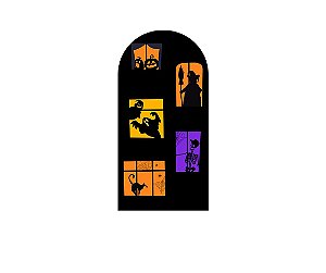 Painel Romano Veste Fácil 1,00x2,00 - Halloween Fantasmas e Bruxas 045